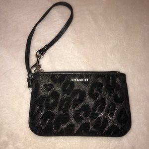 Cheetah Coach Wristlet